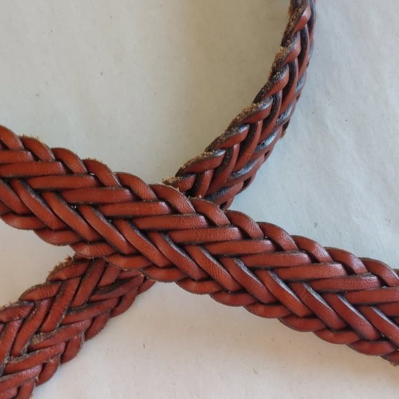 Italian Full Leather Belt  m/L - Picture 3 of 5